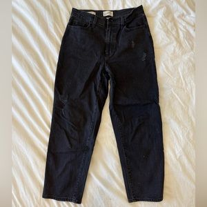 Universal Thread distressed black jeans